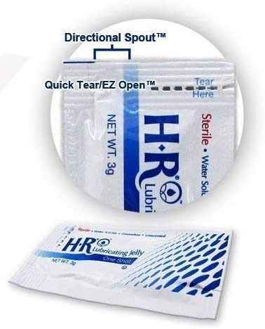 HR Pharma "One Shot" Lubricating Jelly, 3 gram packet